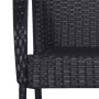 9-teiliges Garten-Essmöbel-Set aus schwarzem PE-Rattan von vidaXL, Gartensets - Ref: Foro24-3072505, Preis: 641,91 €, Rabatt: %