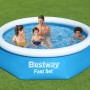 Bestway Aufblasbarer runder Fast Set Pool 244x66 cm von Bestway, Schwimmbecken - Ref: Foro24-3202657, Preis: 46,11 €, Rabatt: %