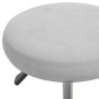Silla de comedor de terciopelo verde claro