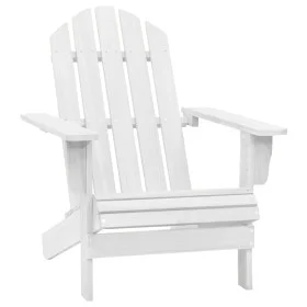 Weißer Gartenstuhl aus Holz von vidaXL, Gartenstühle - Ref: Foro24-40860, Preis: 80,10 €, Rabatt: %