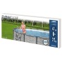 Bestway Escalera de seguridad para piscina 4 peldaños Flowclear