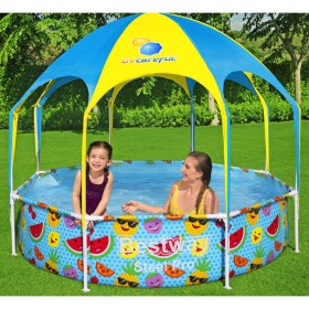 Bestway Piscina desmontable para niños Steel Pro UV Careful