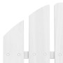 Silla de jardín de madera blanca de vidaXL, Sillas de jardín - Ref: Foro24-40860, Precio: 83,89 €, Descuento: %