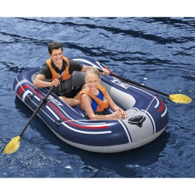 Bestway Bote inflable Hydro-Force con remos y bomba azul