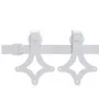 Puerta corredera con herrajes madera maciza de pino 100x210 cm de vidaXL, Puertas - Ref: Foro24-3203184, Precio: 226,09 €, De...