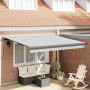 Toldo Antracita 3,5 x 2,5 m Metal