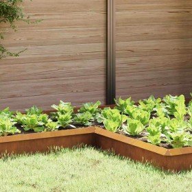 Valla para caracoles Oxidado 10 x 10 x 25 cm