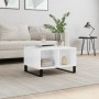 Couchtisch aus weiß glänzendem Sperrholz 60x50x36,5 cm von vidaXL, Couchtisch - Ref: Foro24-830550, Preis: 56,54 €, Rabatt: %