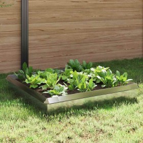 Cercas para caracoles 8 pcs Plateado Acero inoxidable