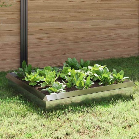 Cercas para caracoles 8 pcs Plateado Acero inoxidable