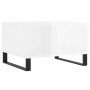 Couchtisch aus weiß glänzendem Sperrholz 60x50x36,5 cm von vidaXL, Couchtisch - Ref: Foro24-830550, Preis: 56,54 €, Rabatt: %