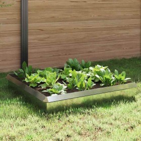 Cercas para caracoles 8 pcs Plateado Acero Galvanizado