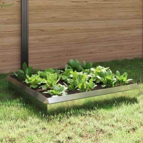 Cercas para caracoles 8 pcs Plateado Acero Galvanizado