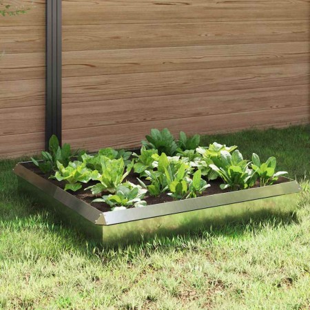 Cercas para caracoles 8 pcs Plateado Acero Galvanizado