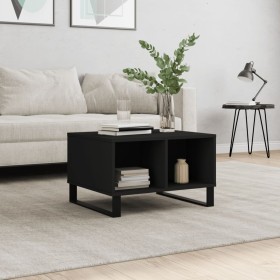 Couchtisch aus schwarzem Sperrholz, 60 x 50 x 36,5 cm von vidaXL, Couchtisch - Ref: Foro24-830549, Preis: 54,91 €, Rabatt: %