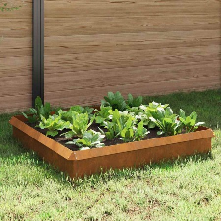 Cercas para caracoles 8 pcs Oxidado Acero autopatinable