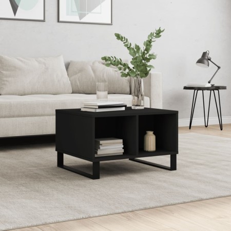 Couchtisch aus schwarzem Sperrholz, 60 x 50 x 36,5 cm von vidaXL, Couchtisch - Ref: Foro24-830549, Preis: 54,91 €, Rabatt: %