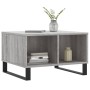 Mesa de centro madera contrachapada gris Sonoma 60x50x36,5 cm de vidaXL, Mesas de centro - Ref: Foro24-830554, Precio: 53,34 ...