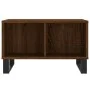 Couchtisch aus braunem Eichensperrholz, 60 x 50 x 36,5 cm von vidaXL, Couchtisch - Ref: Foro24-830555, Preis: 50,74 €, Rabatt: %