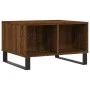Couchtisch aus braunem Eichensperrholz, 60 x 50 x 36,5 cm von vidaXL, Couchtisch - Ref: Foro24-830555, Preis: 50,74 €, Rabatt: %