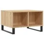 Sonoma oak plywood coffee table 60x50x36.5 cm by vidaXL, Coffee table - Ref: Foro24-830551, Price: 51,35 €, Discount: %