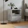 Bedside table made of gray concrete engineered wood, 40x35x50 cm by vidaXL, Nightstands - Ref: Foro24-830628, Price: 41,12 €,...