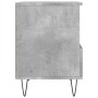 Bedside table made of gray concrete engineered wood, 40x35x50 cm by vidaXL, Nightstands - Ref: Foro24-830628, Price: 39,78 €,...