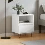 Weißer Nachttisch aus Sperrholz, 40 x 35 x 50 cm von vidaXL, Nachttische - Ref: Foro24-830620, Preis: 45,53 €, Rabatt: %