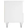 Weißer Nachttisch aus Sperrholz, 40 x 35 x 50 cm von vidaXL, Nachttische - Ref: Foro24-830620, Preis: 45,53 €, Rabatt: %