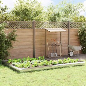 Cercas para caracoles 16 pcs Plateado Acero inoxidable