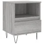 Mesita de noche 2 uds madera ingeniería gris Sonoma 40x35x50 cm de vidaXL, Mesitas de noche - Ref: Foro24-830633, Precio: 70,...