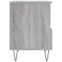 Mesita de noche 2 uds madera ingeniería gris Sonoma 40x35x50 cm de vidaXL, Mesitas de noche - Ref: Foro24-830633, Precio: 70,...