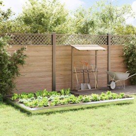 Cercas para caracoles 16 pcs Plateado Acero Galvanizado