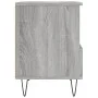 Sonoma grauer Nachttisch aus Holzwerkstoff, 40 x 35 x 50 cm von vidaXL, Nachttische - Ref: Foro24-830632, Preis: 39,91 €, Rab...