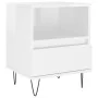 Nightstands 2 pcs glossy white engineered wood 40x35x50 cm by vidaXL, Nightstands - Ref: Foro24-830625, Price: 75,03 €, Disco...