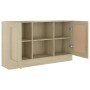 Sideboard aus Sonoma-Eichenfarbenem Sperrholz 120x30,5x70 cm von vidaXL, Sideboards - Ref: Foro24-802780, Preis: 95,74 €, Rab...