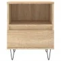 Nachttisch aus Sonoma-Eichenholzwerkstoff, 40 x 35 x 50 cm von vidaXL, Nachttische - Ref: Foro24-830626, Preis: 47,69 €, Raba...