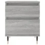 Bedside table 2 pcs Sonoma gray engineered wood 40x35x50 cm by vidaXL, Nightstands - Ref: Foro24-830665, Price: 76,57 €, Disc...