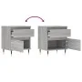 Bedside table 2 pcs Sonoma gray engineered wood 40x35x50 cm by vidaXL, Nightstands - Ref: Foro24-830665, Price: 76,57 €, Disc...