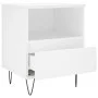 Bedside tables 2 units engineered wood white 40x35x50 cm by vidaXL, Nightstands - Ref: Foro24-830621, Price: 72,07 €, Discoun...