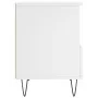 Bedside tables 2 units engineered wood white 40x35x50 cm by vidaXL, Nightstands - Ref: Foro24-830621, Price: 72,07 €, Discoun...