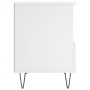 Nachttische 2 Stk. Ingenieurholz weiß 40x35x50 cm von vidaXL, Nachttische - Ref: Foro24-830621, Preis: 72,99 €, Rabatt: %