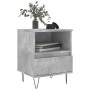 Nachttische 2 Stück betongraues Holzwerkstoff 40x35x50 cm von vidaXL, Nachttische - Ref: Foro24-830629, Preis: 68,89 €, Rabat...