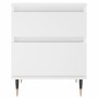 Mesita de noche madera contrachapada blanco 40x35x50 cm de vidaXL, Mesitas de noche - Ref: Foro24-830652, Precio: 49,77 €, De...