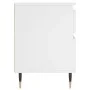Mesita de noche madera contrachapada blanco 40x35x50 cm de vidaXL, Mesitas de noche - Ref: Foro24-830652, Precio: 49,09 €, De...