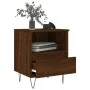 Bedside tables 2 units engineered wood brown oak 40x35x50 cm by vidaXL, Nightstands - Ref: Foro24-830635, Price: 70,13 €, Dis...