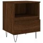 Bedside tables 2 units engineered wood brown oak 40x35x50 cm by vidaXL, Nightstands - Ref: Foro24-830635, Price: 70,13 €, Dis...