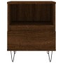 Nachttische 2 Stück Ingenieurholz braun Eiche 40x35x50 cm von vidaXL, Nachttische - Ref: Foro24-830635, Preis: 70,99 €, Rabat...
