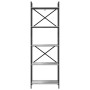 Estante de libros Gris Sonoma 56 x 34 x 171 cm