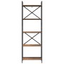 Estante de libros Madera Vieja 56 x 34 x 171 cm